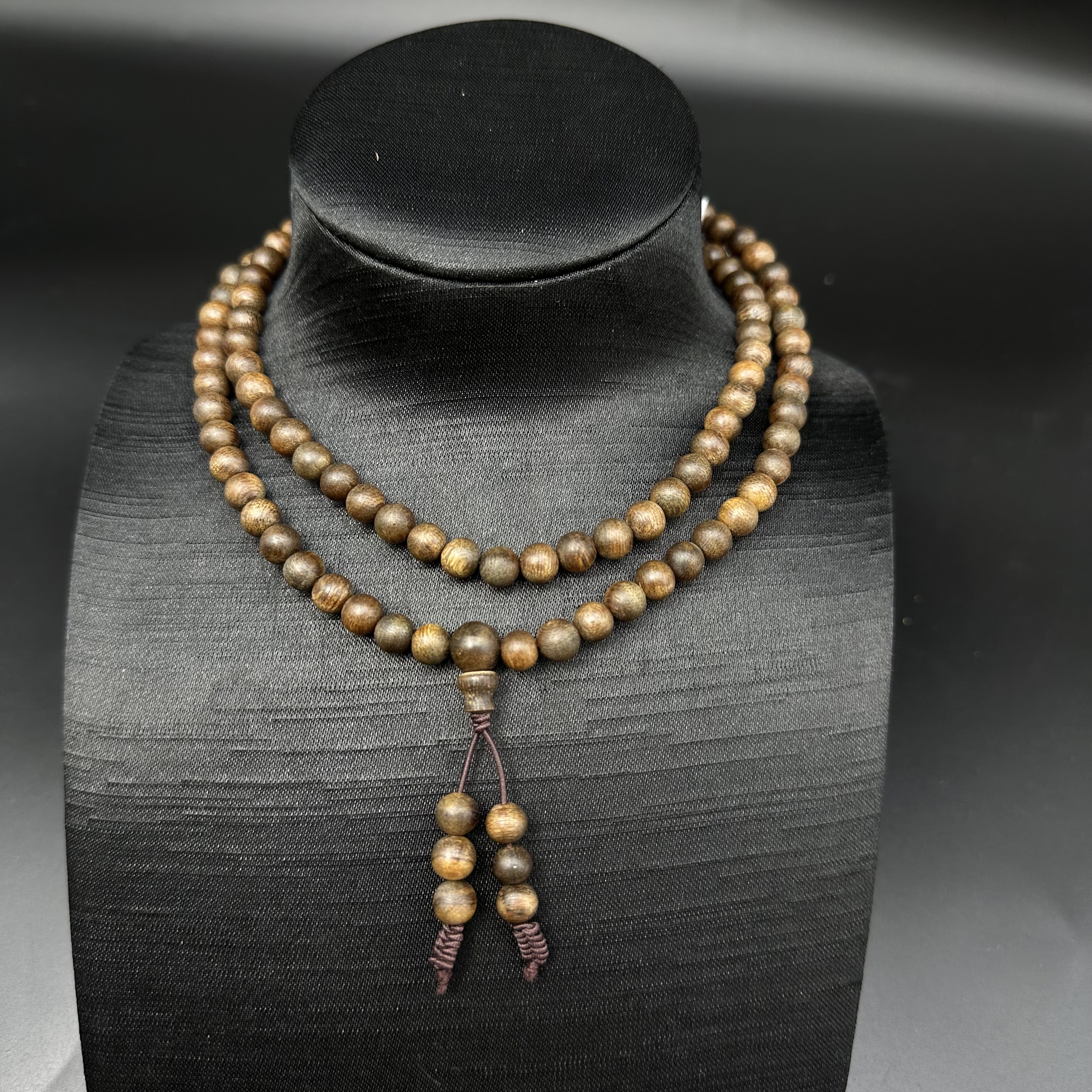 加里曼丹土沉料沉香珠链