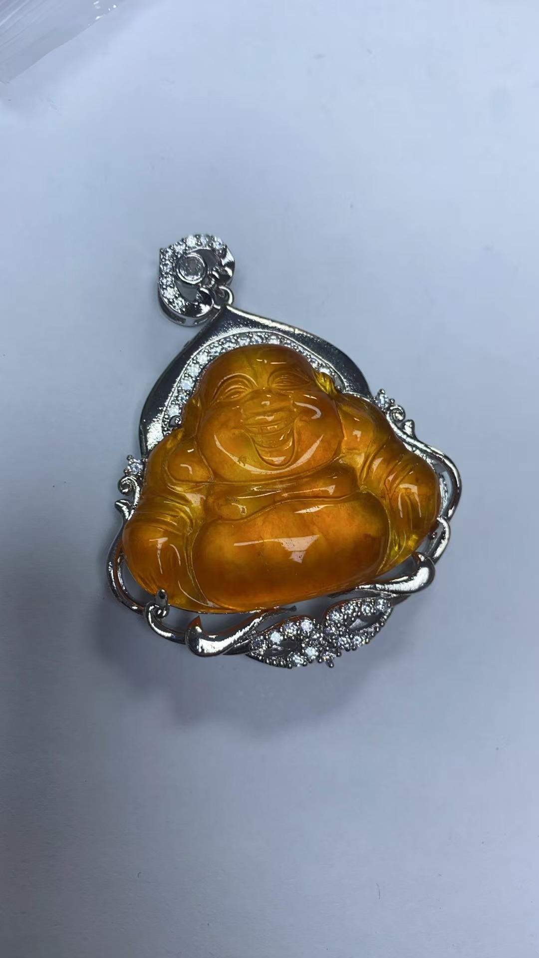 YY34【邂逅翡翠高冰吊坠，冰透绿意，开启浪漫时光】