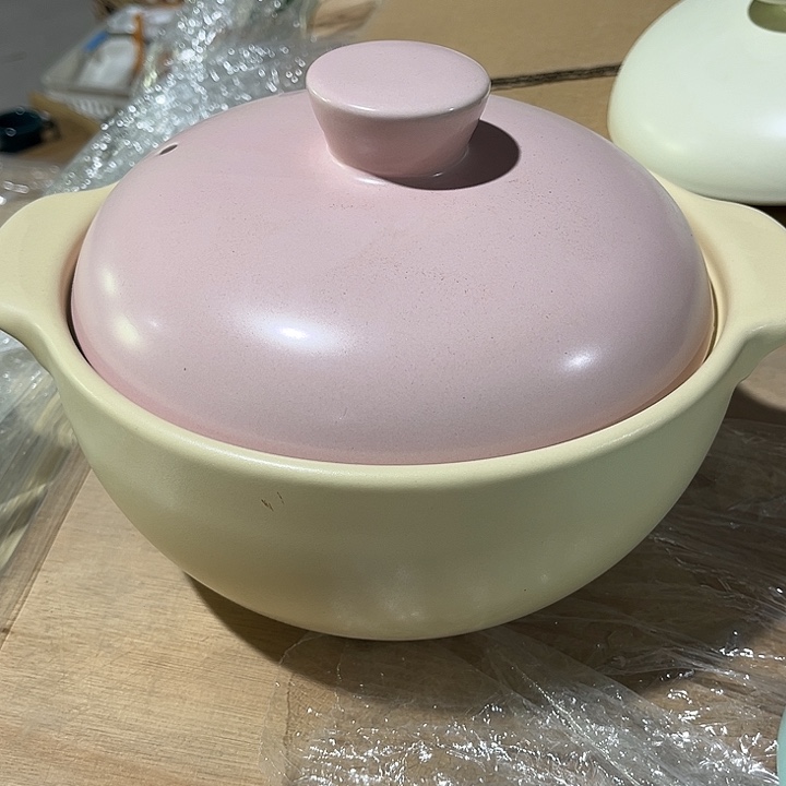 微瑕，明火，口径22，高10配粉盖，2L