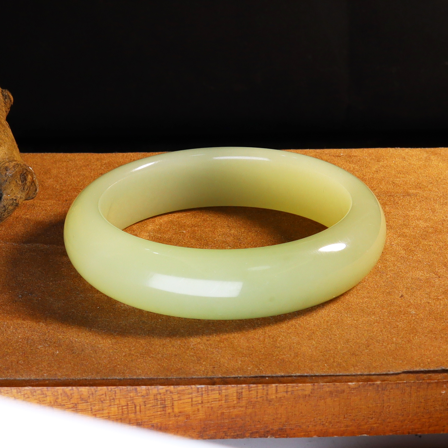 【年终回馈】Z和田玉黄口轮胎手镯丨54-59圈口 多样性发一