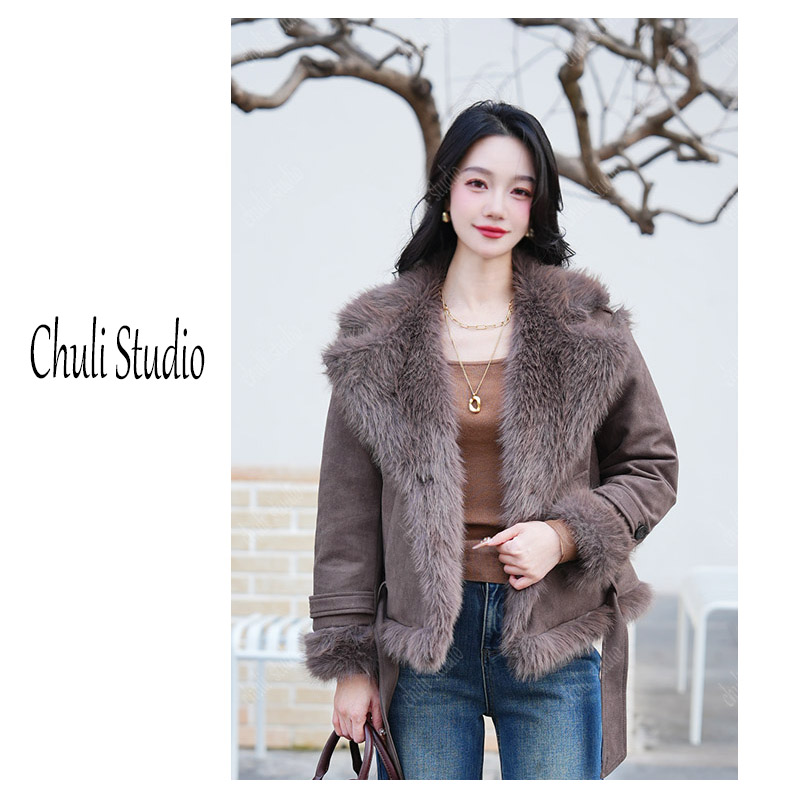 【ChuLi】专柜品质大毛领羽绒服2025年冬款美拉德时尚宽松加厚外套