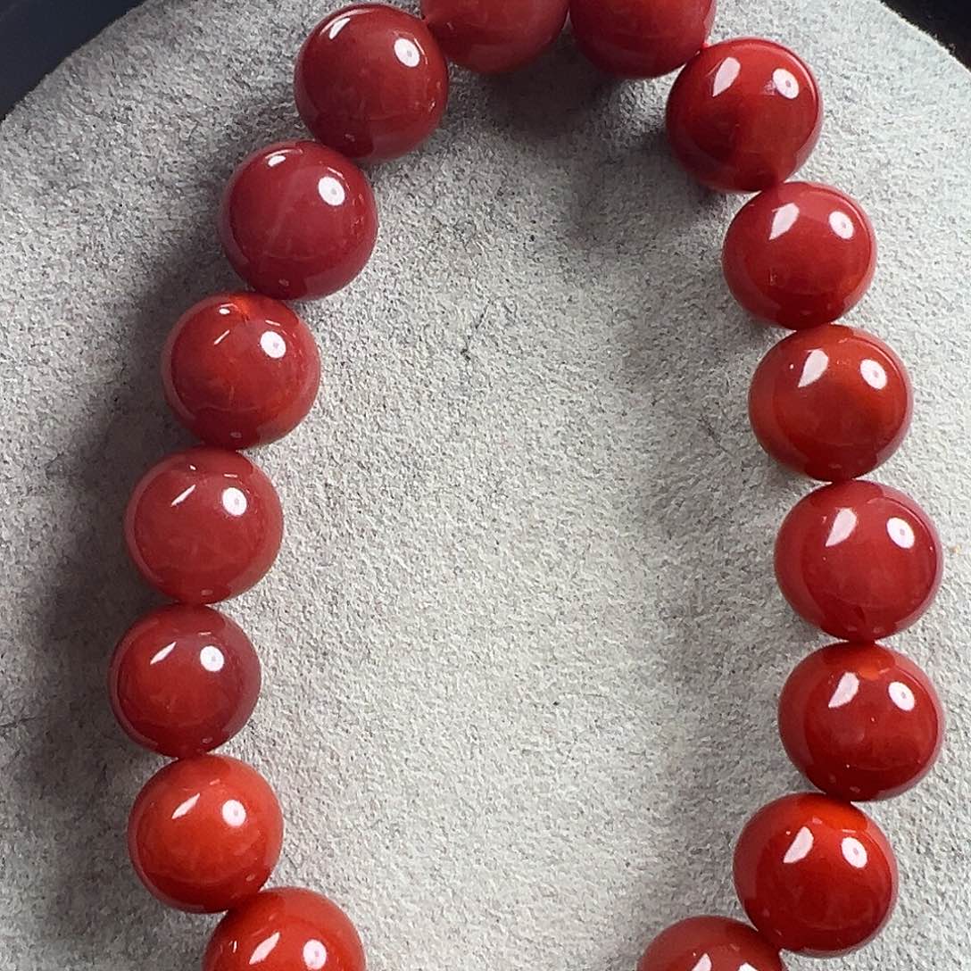 南红玛瑙南红单圈未镶嵌