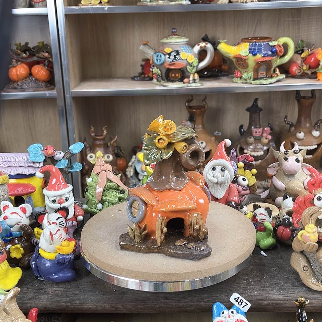 摆件手工陶瓷摆件436