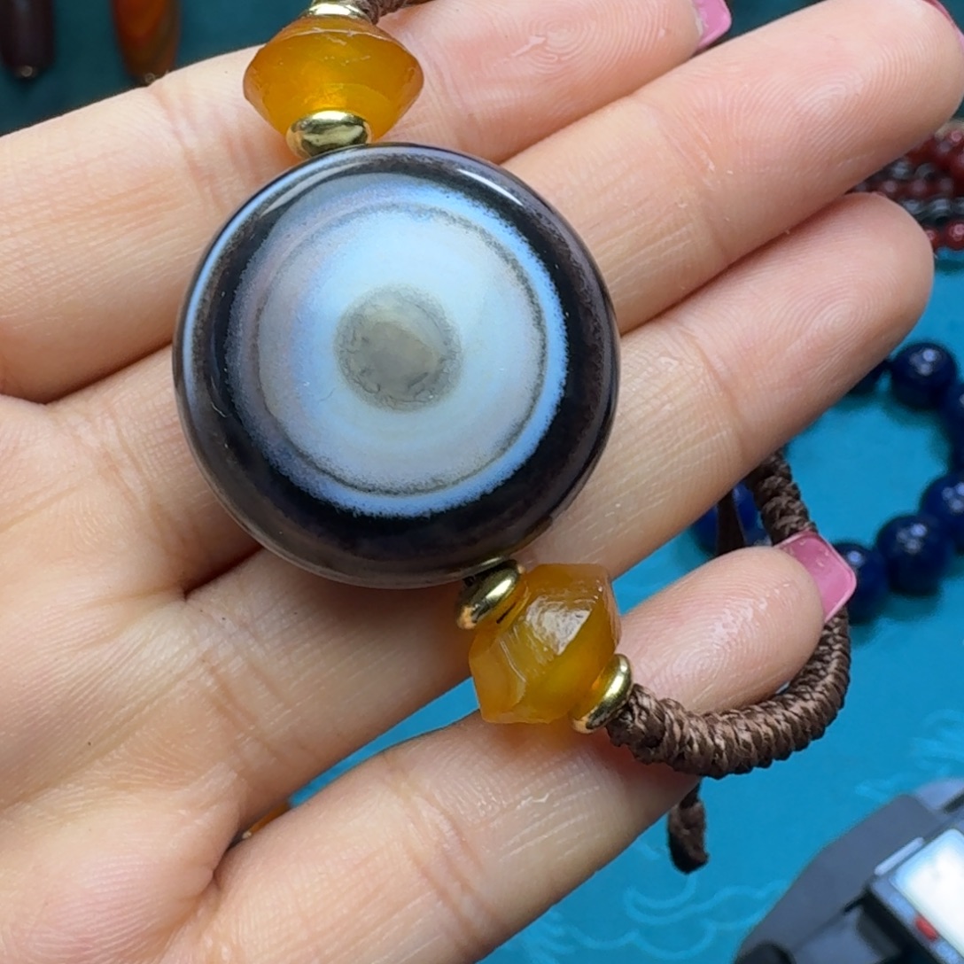 玛瑙/玉髓未镶嵌项链