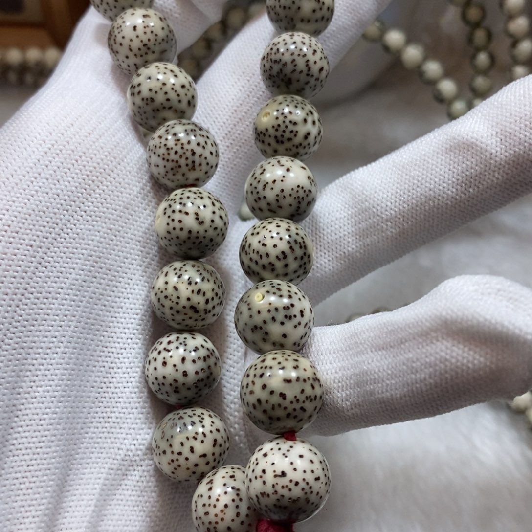 星月菩提手串青花瓷13