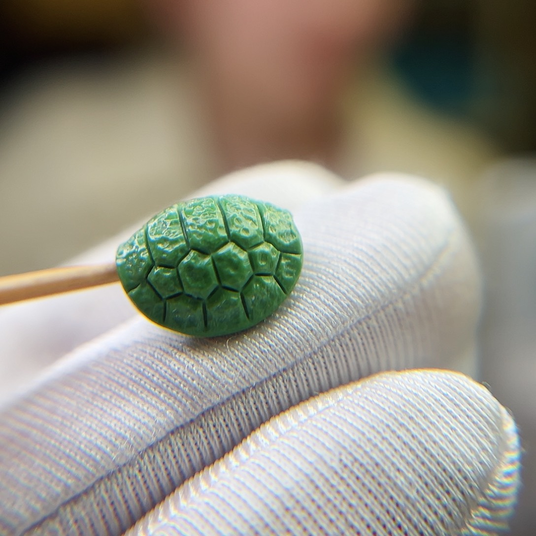 绿松石珠宝奇石未镶嵌11.7宽