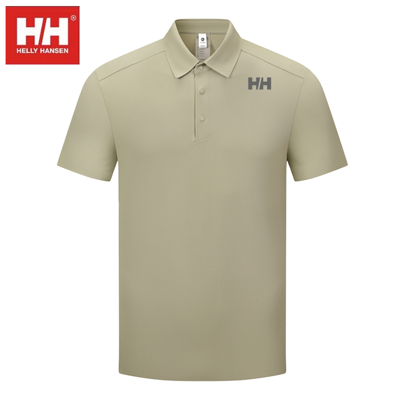 HELLYHANSEN/HH海丽汉森男士舒适短袖POLO衫休闲商务冰丝纯色T恤