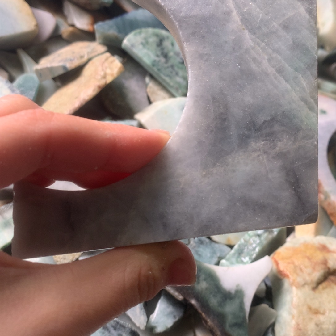 翡翠颈饰未镶嵌缅甸翡翠