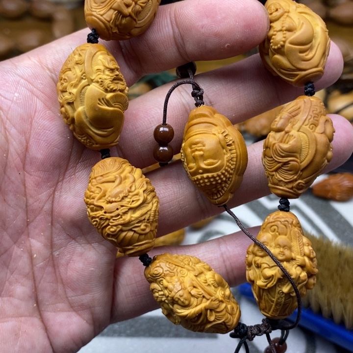 橄榄核手串/手链橄榄核雕工艺手串