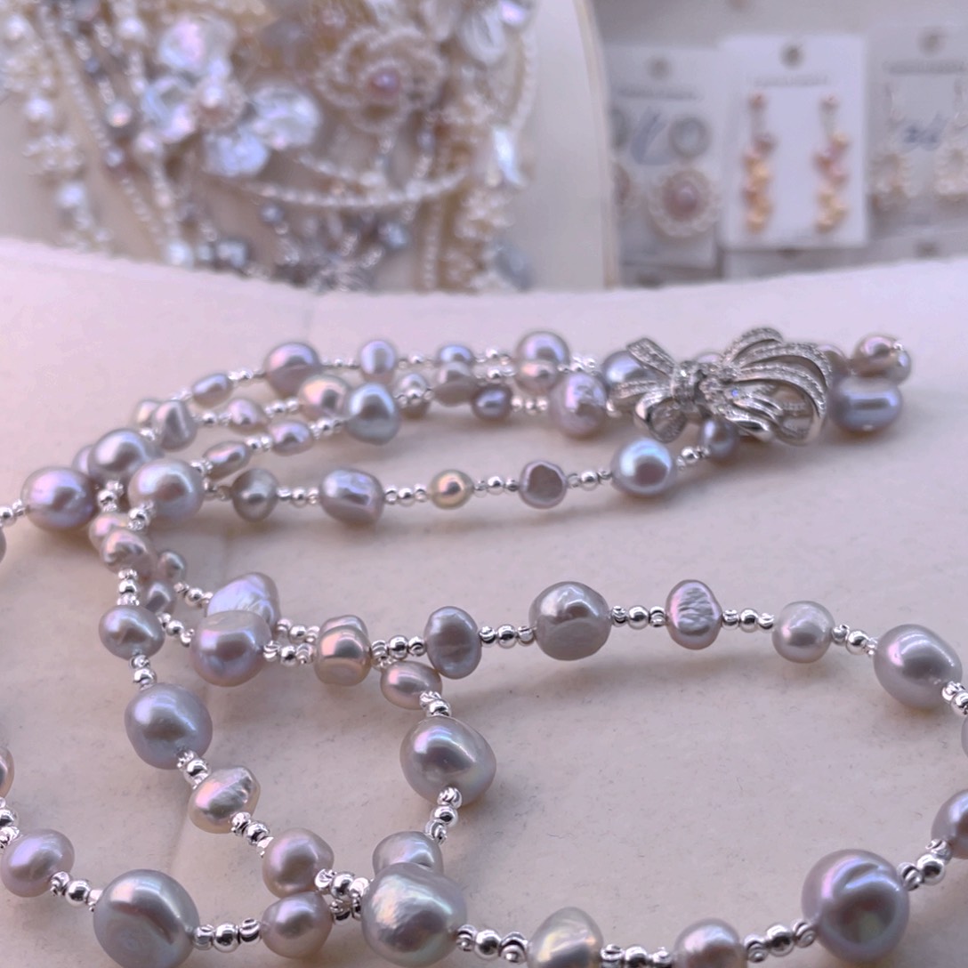 未镶嵌耳饰淡水珍珠