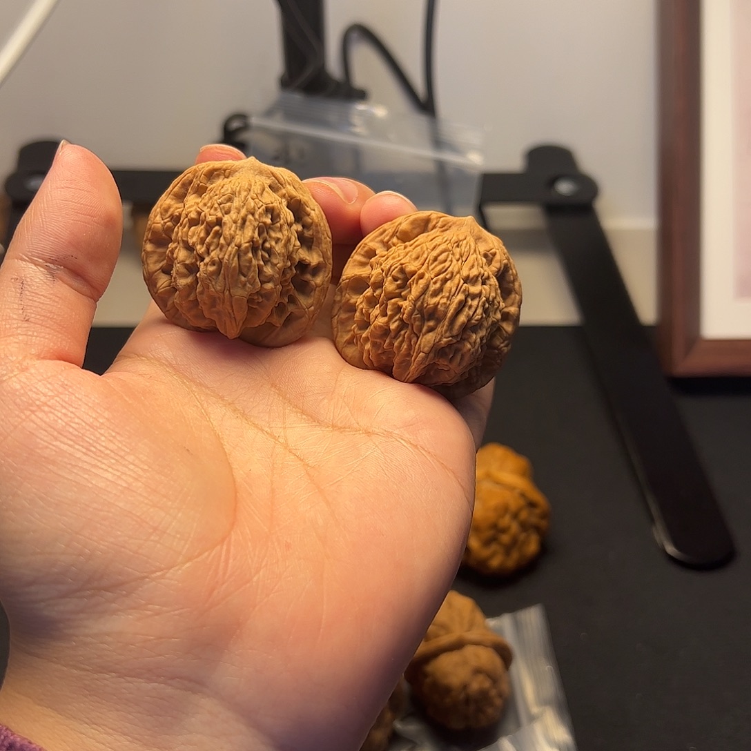 把件文玩核桃麦虎