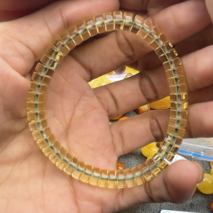 蜜蜡珠宝奇石未镶嵌手串