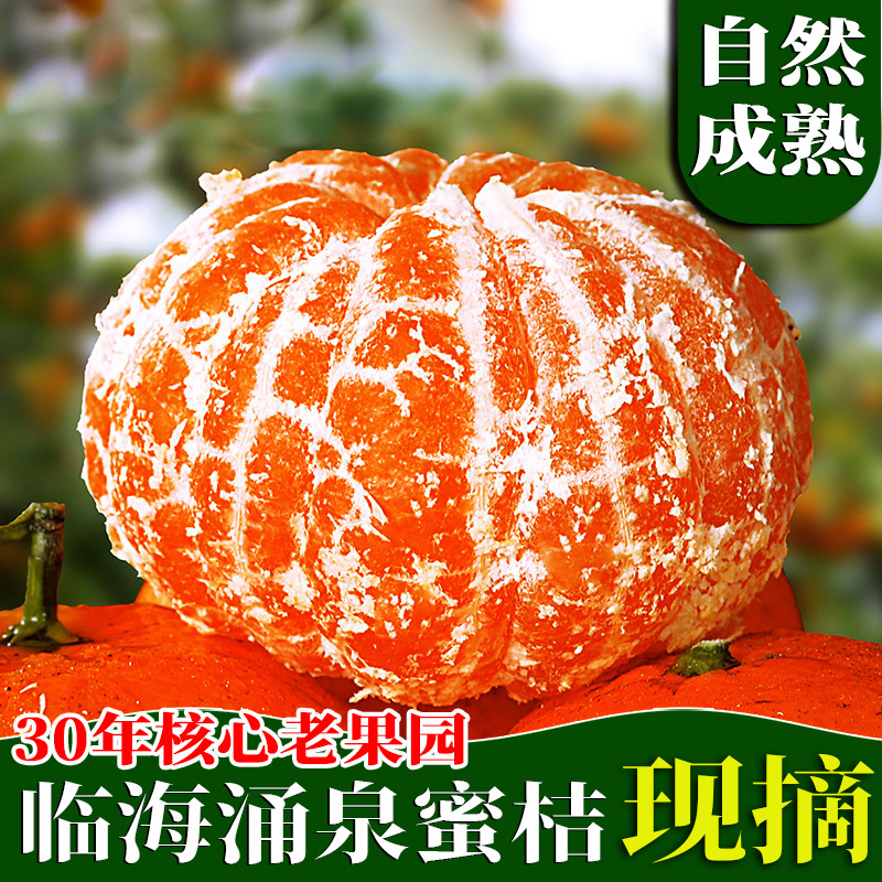 【每日现摘送货上门】正宗临海涌泉蜜桔新鲜水果橘子当季台州无核桔子浙江省