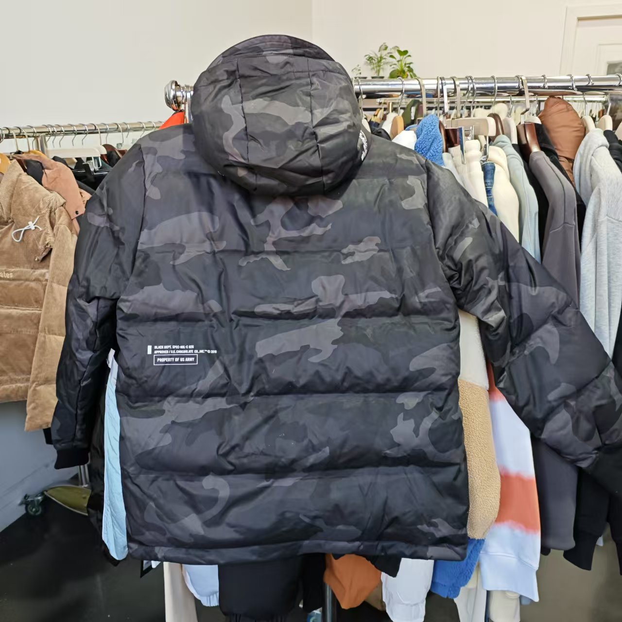 AK-17 24新款冬季男士双塑封拉链连帽羽绒服 27352