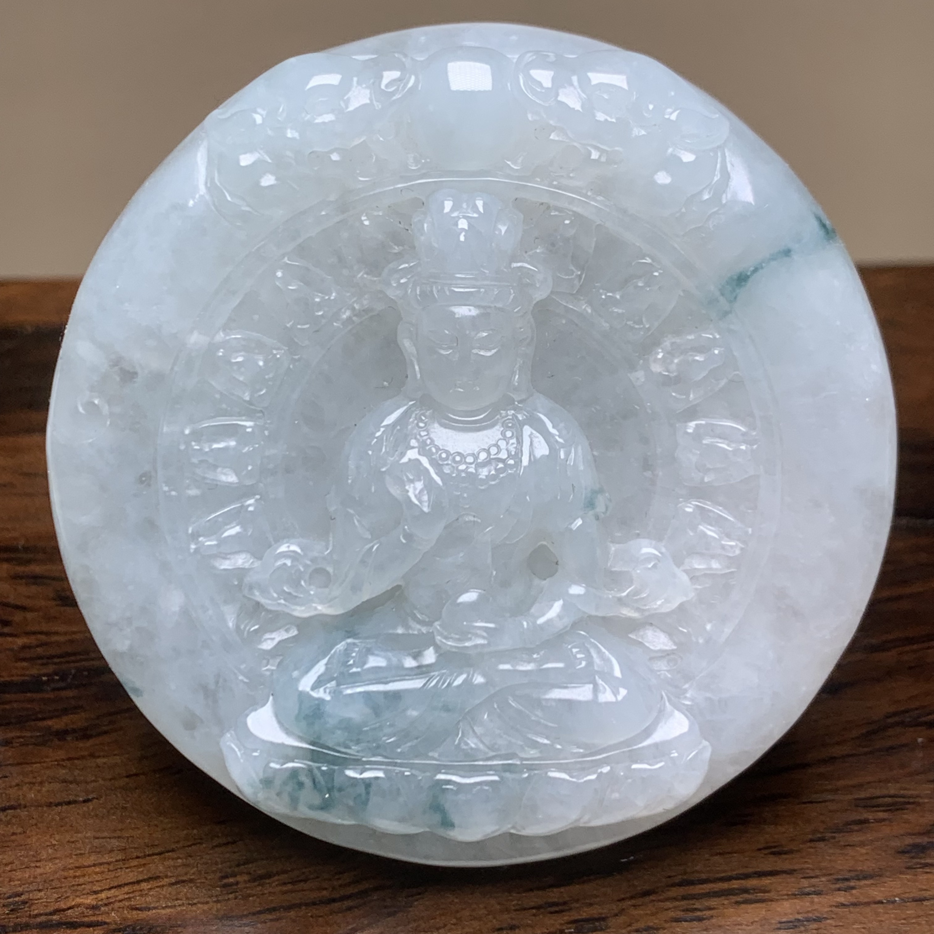 A919珠宝玉石A货翡翠吊坠