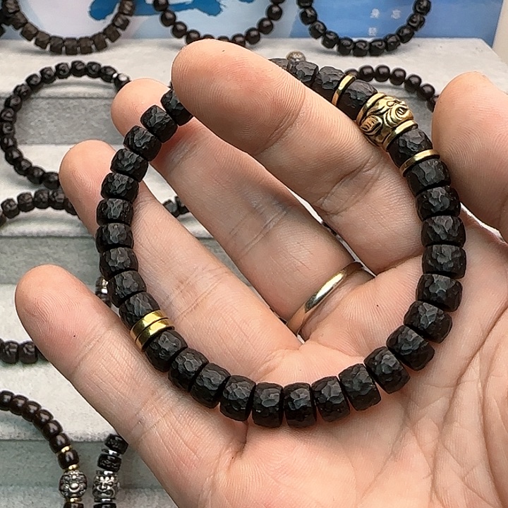 【闪购商品】手串椰蒂8无相铜吞金兽