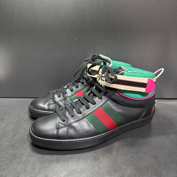 95新 GUCCI/古驰 40码/古驰95新 绑带款中帮板鞋