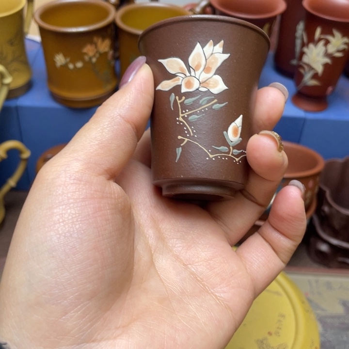 紫砂茶杯紫砂主人杯