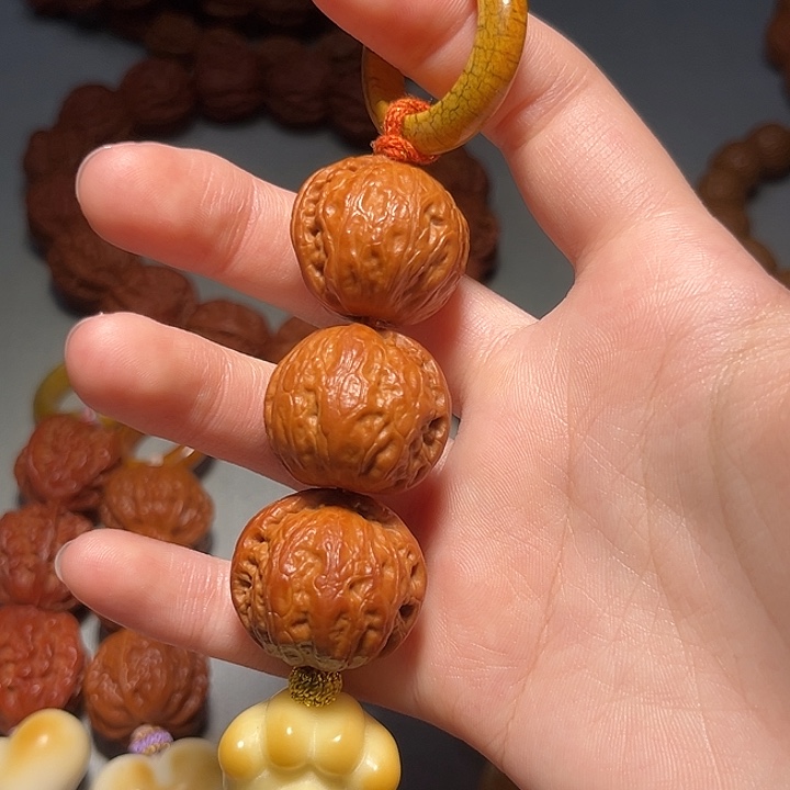 把件文玩核桃丸子糖葫芦450