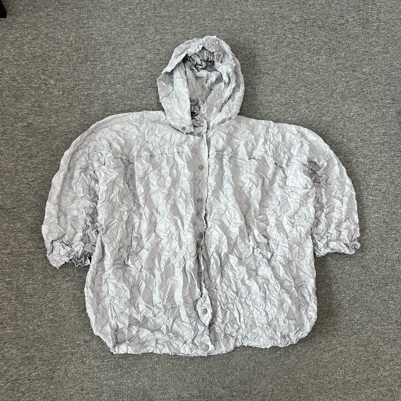 全新未使用 Issey Miyake/三宅一生 三宅一生 灰色外套