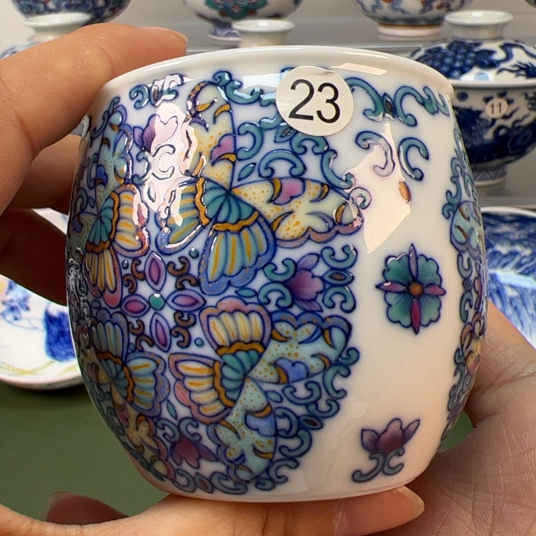景德镇纯手绘茶具23