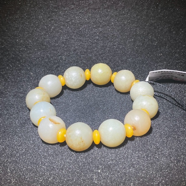 和田玉手串2505140009