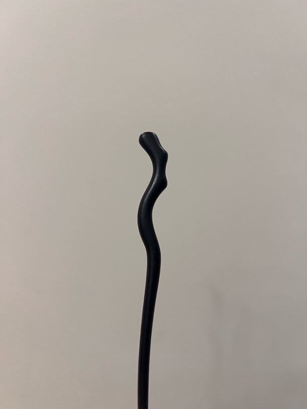 蚕丝绒花单钗檀木簪头饰手工发夹配饰饰品新中式百搭简约气质发饰