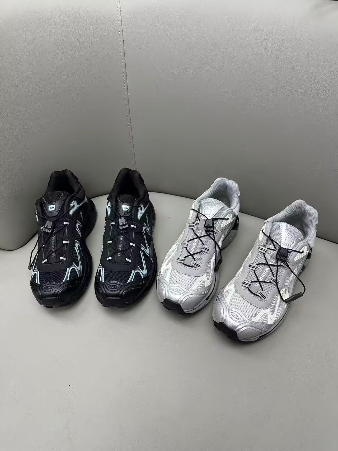 欧货女鞋2025年秋新款透气越野跑老爹鞋厚底增高休闲运动登山鞋