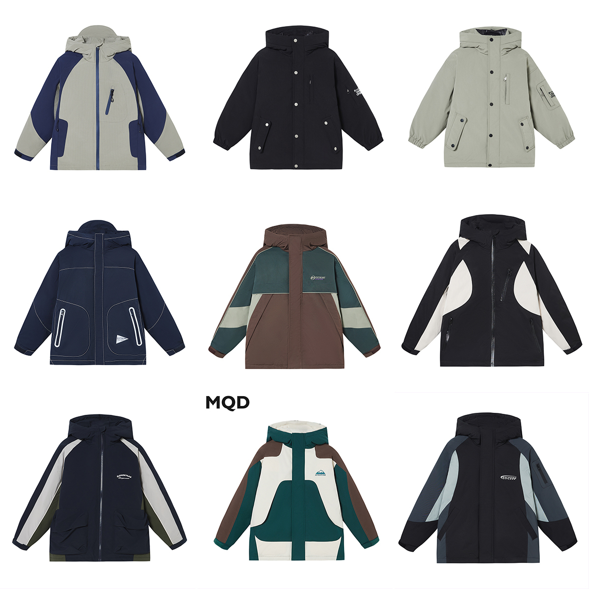 G2【先选尺码，再选颜色】MQD童装冬季休闲时尚羽绒服