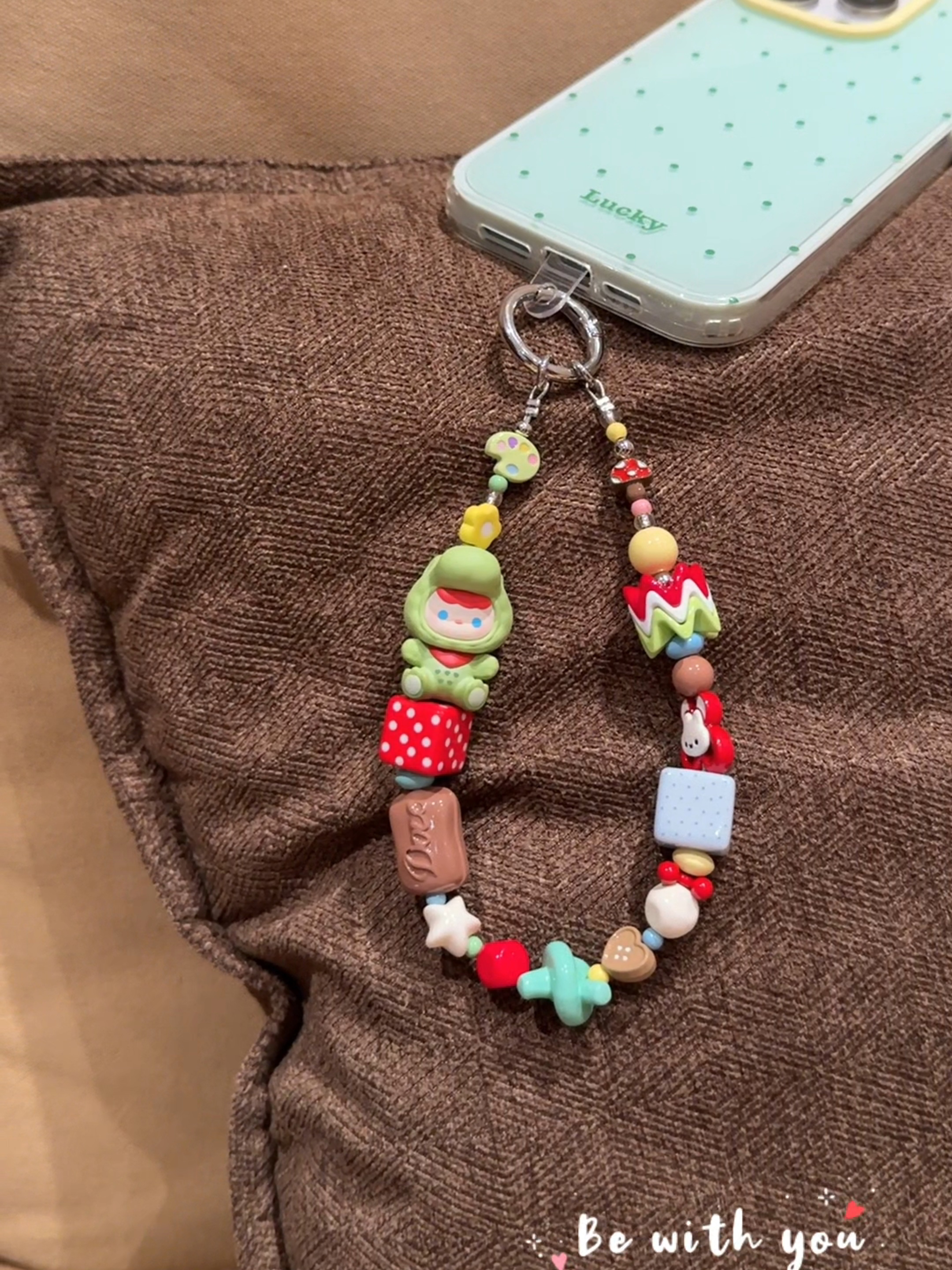 【鳄鱼毕奇】潮玩手机壳挂件饰品包挂饰创意个性可爱手机链