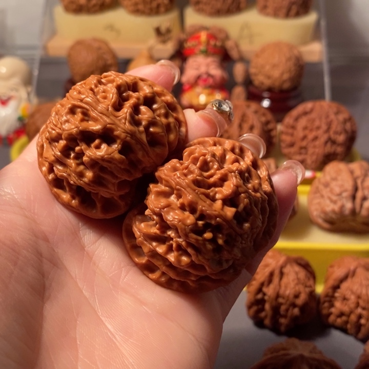 吊坠文玩核桃44苹果园