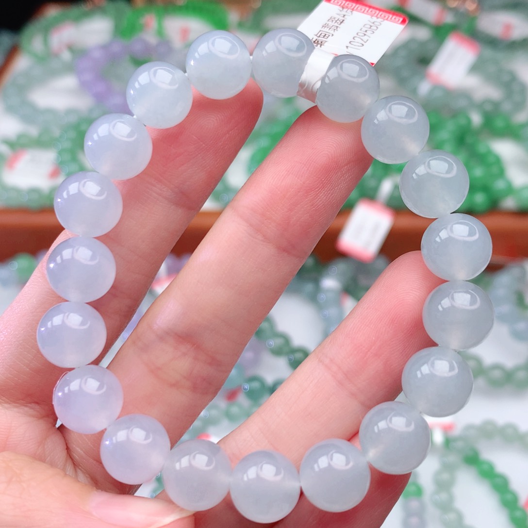 翡翠手链未镶嵌翡翠10mm