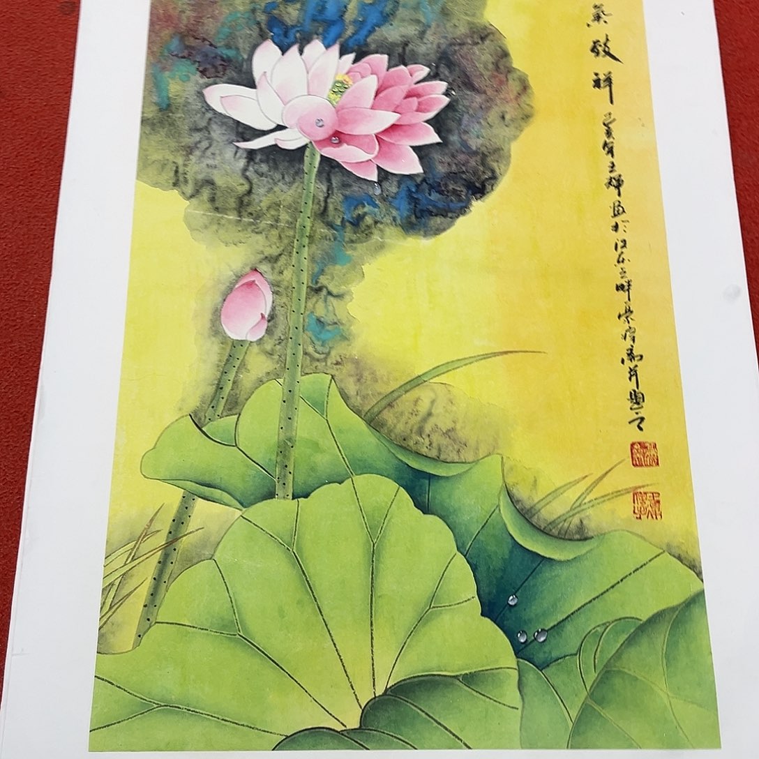 国画手绘国画作品