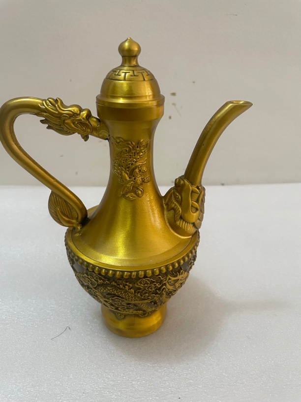 铜酒壶酒杯家居装饰摆件