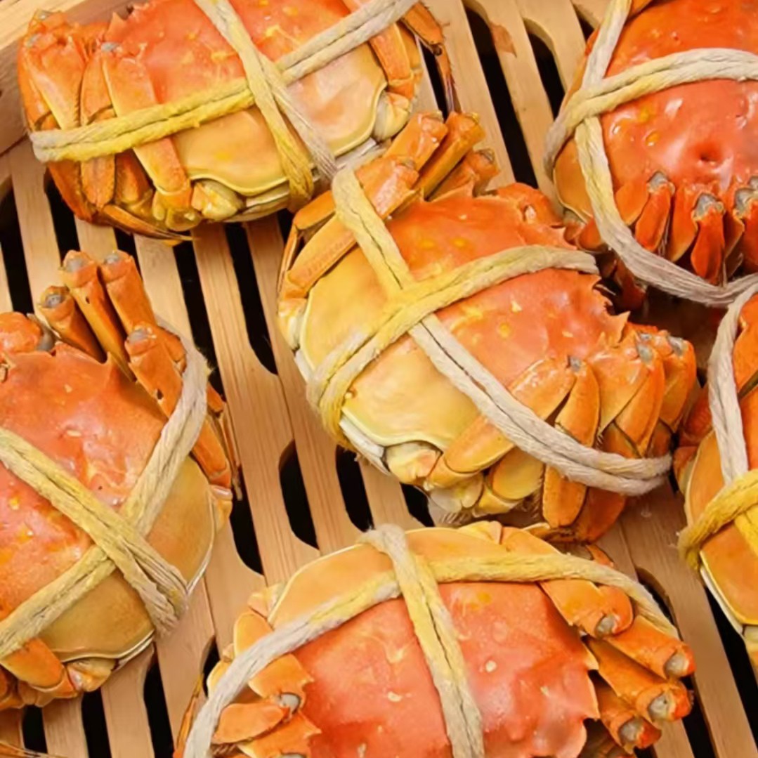 活蟹【4母/4.5两公】鲜活太湖大闸蟹，多只数可选