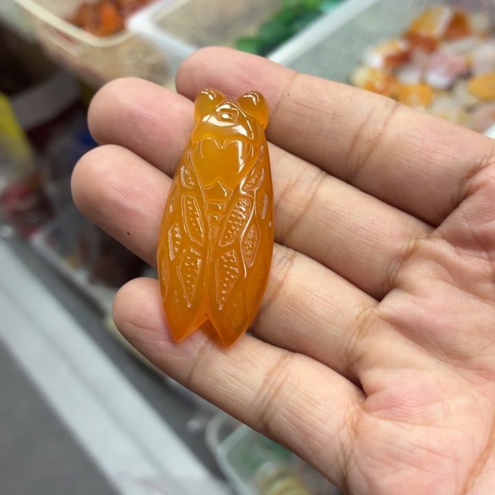 玛瑙/玉髓未镶嵌吊坠(不含链)