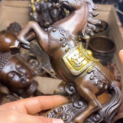 铜制工艺把玩摆件