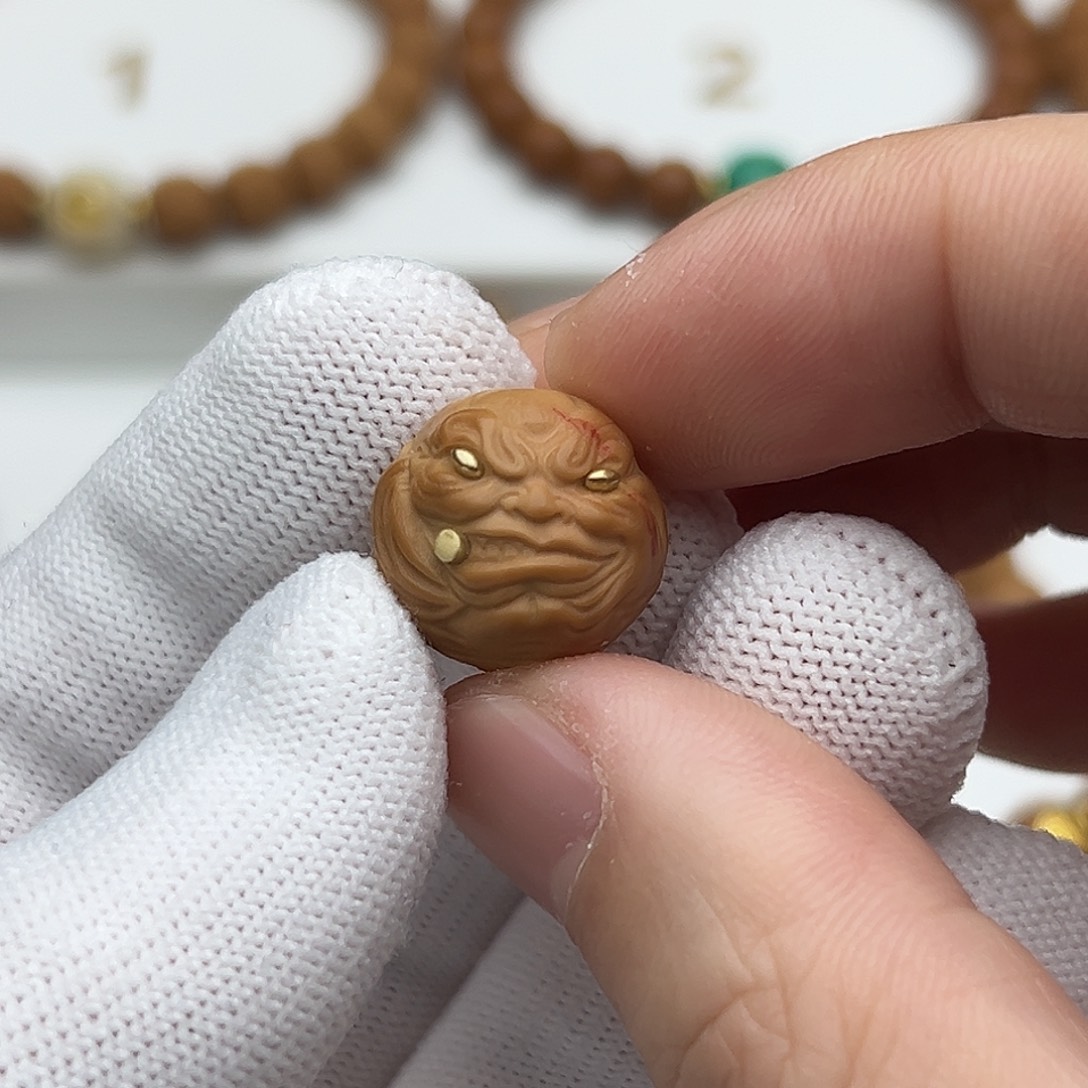 江***串猴头核桃手串单颗 