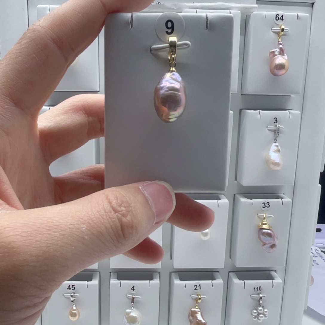 淡水珍珠颈饰合金