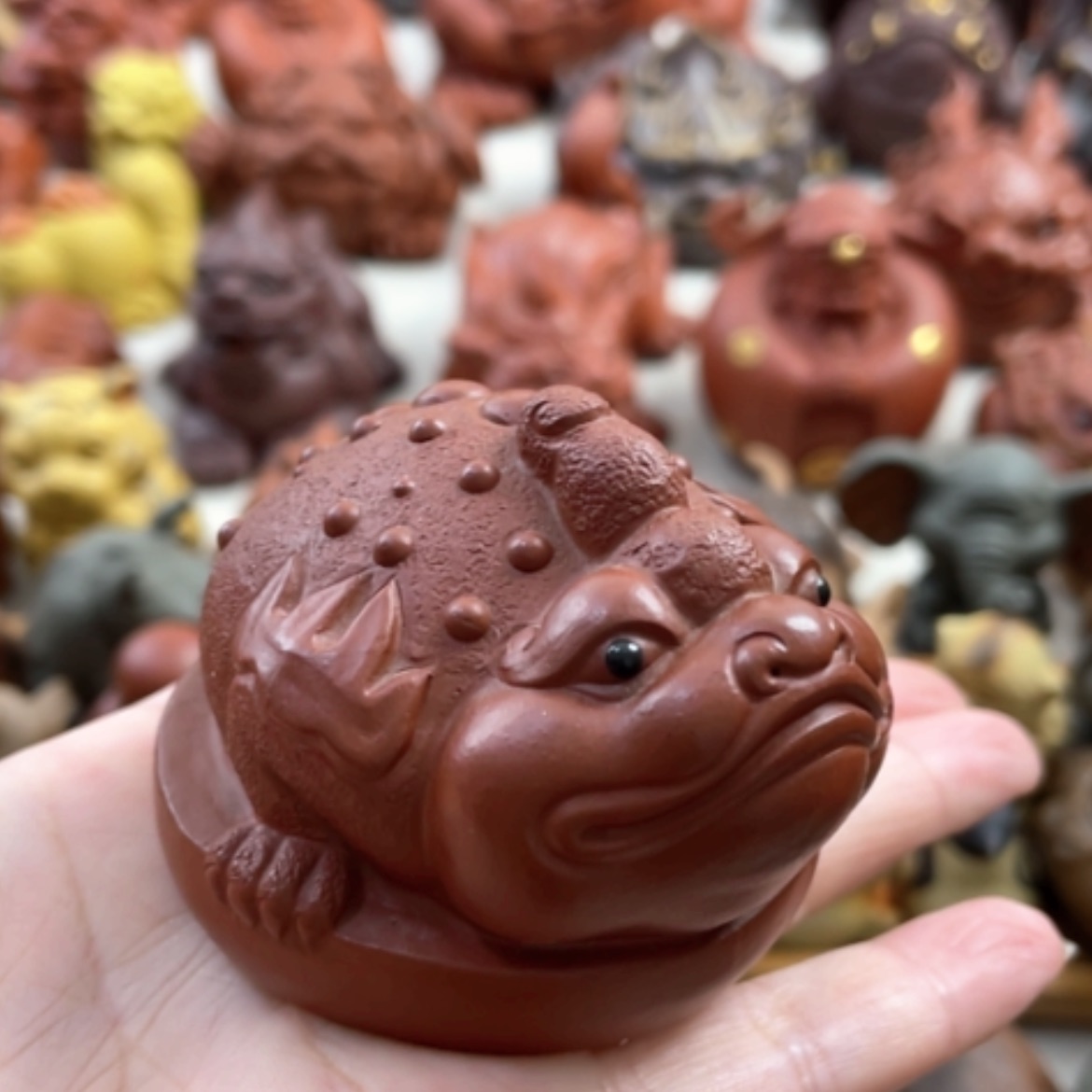 【闪购商品】紫砂茶宠@*宁紫砂金蟾