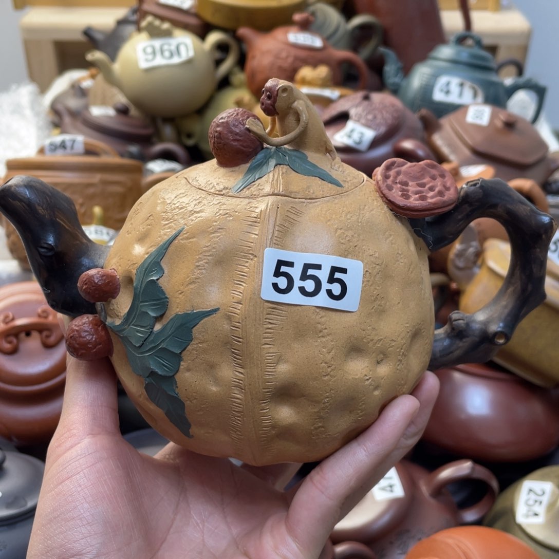 紫砂茶壶有***叔紫砂微瑕