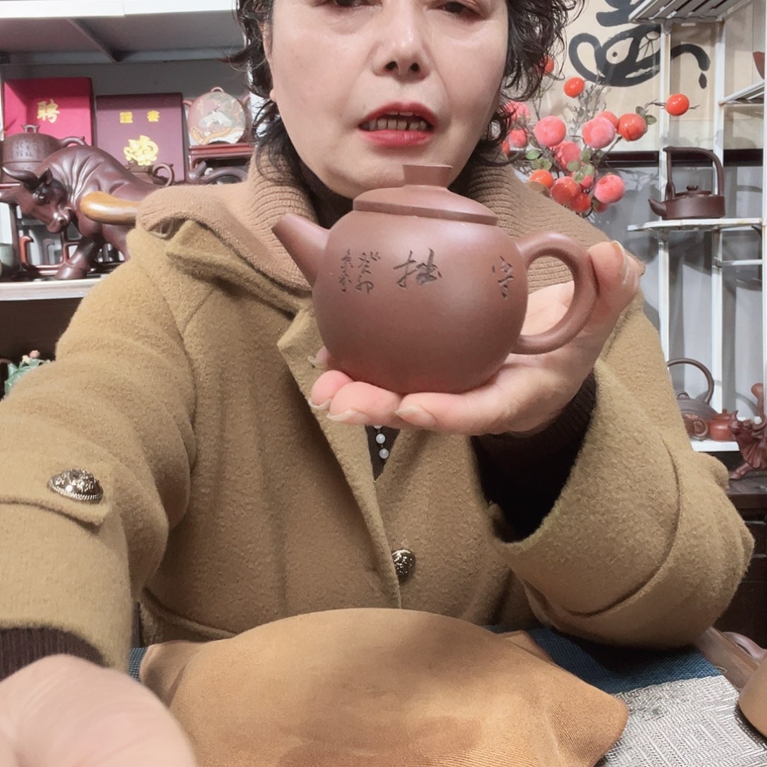 底槽青茶壶原矿紫砂壶