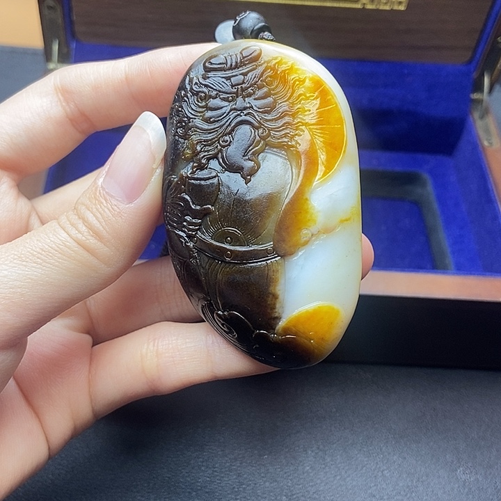 和田玉挂件未镶嵌N