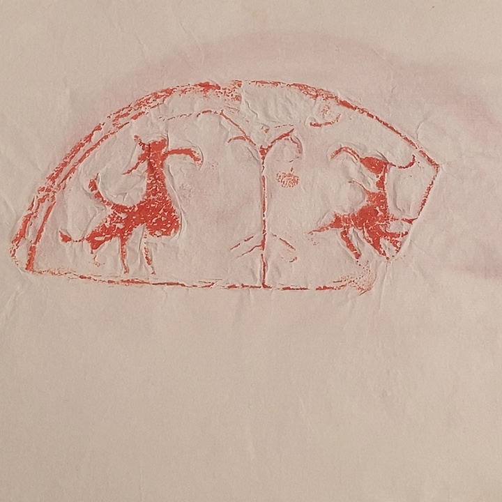 拓片用纸其他瓦当拓片