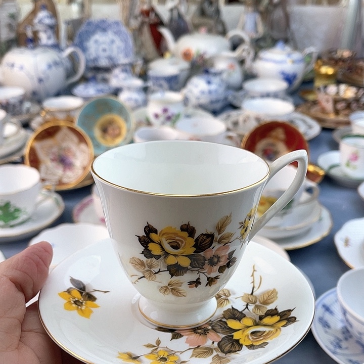 中古海外欧瓷小房子