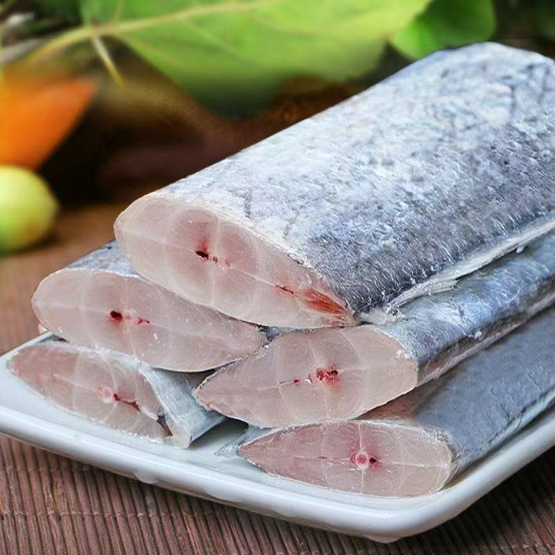 新鲜海捕10-12段小眼油带鱼刀鱼段去头去尾肉质鲜嫩400克/包-顺丰