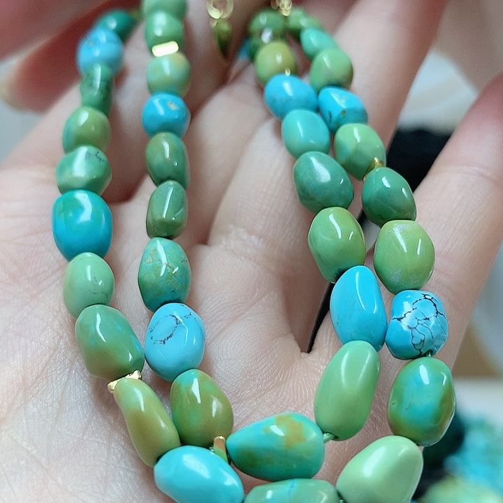 绿松石珠宝奇石未镶嵌