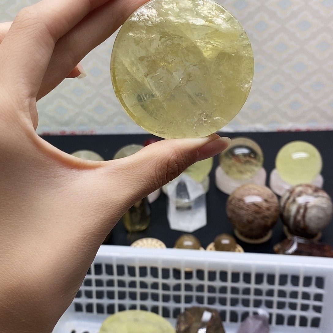 水晶珠宝半成品未镶嵌322水晶石
