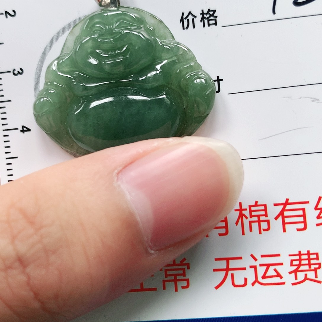 翡翠颈饰银S925镶嵌111111111111