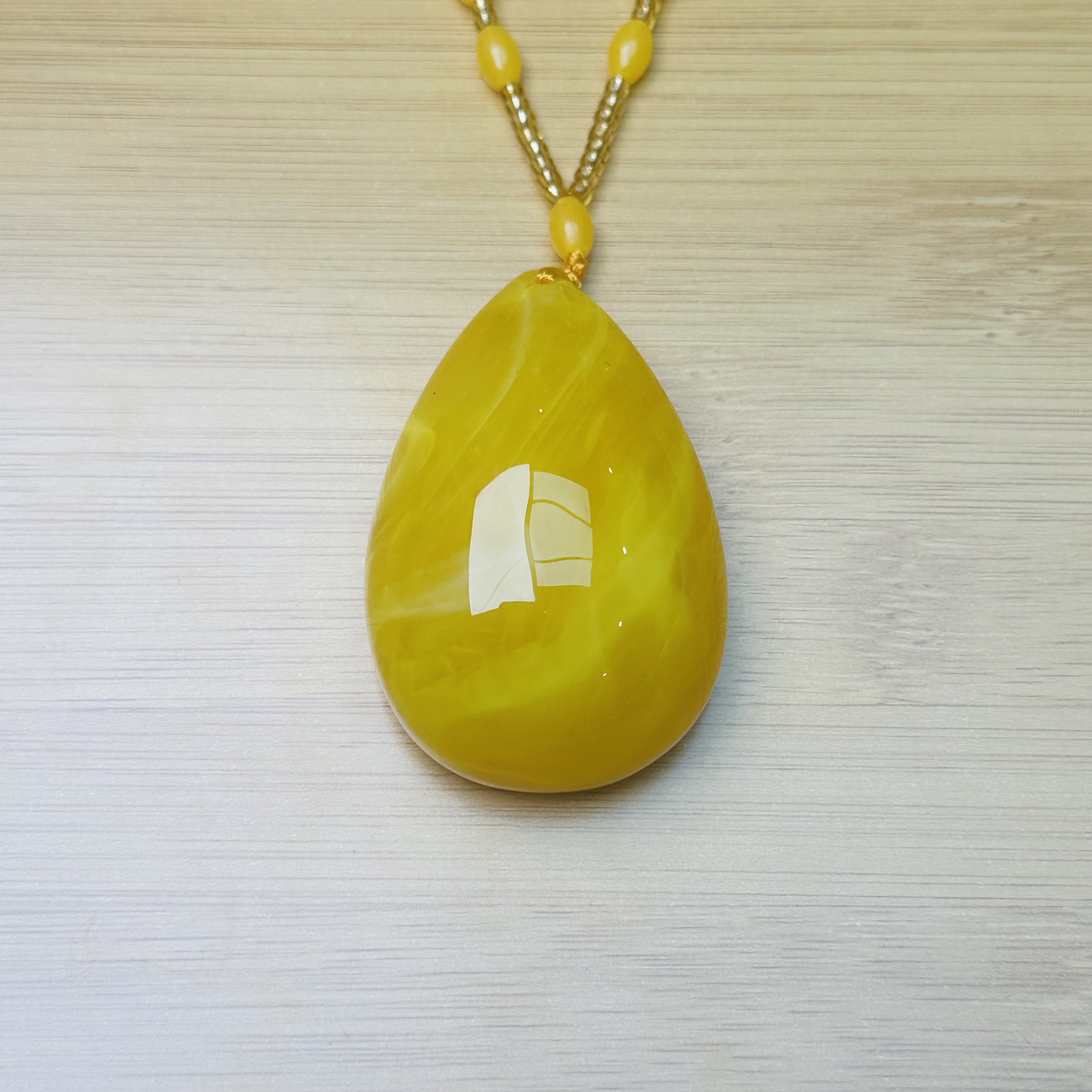 【石上流】F258-1N黄吊坠多样性发一件